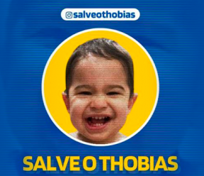 A batalha do menino Thobias – Tratamento para leucemia custa R$2,5 milhões